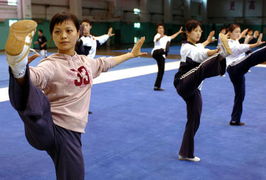 国家武术队春节冬训 基本功锤炼武道精神